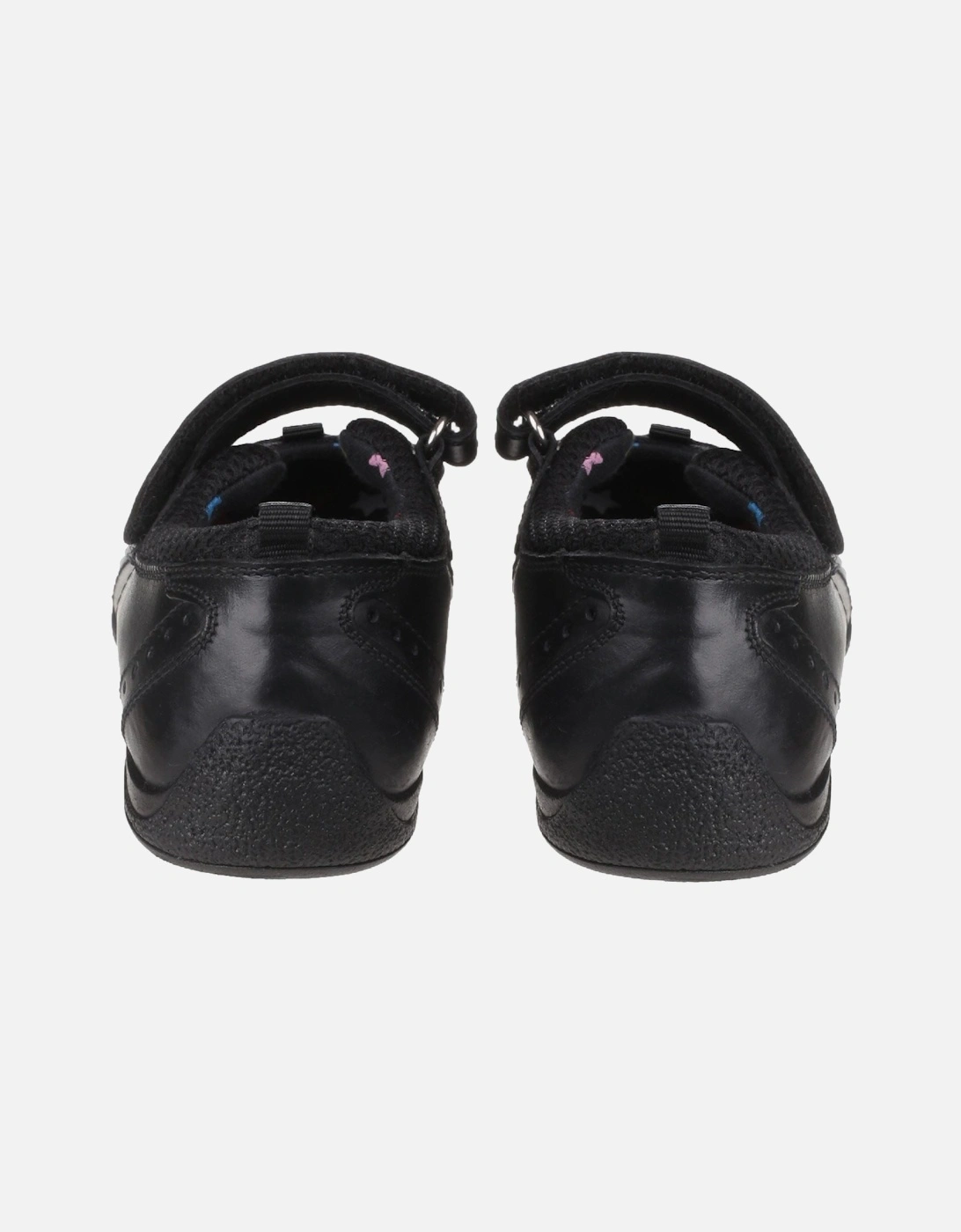 Cindy Senior Leather Girls's Black Shoes