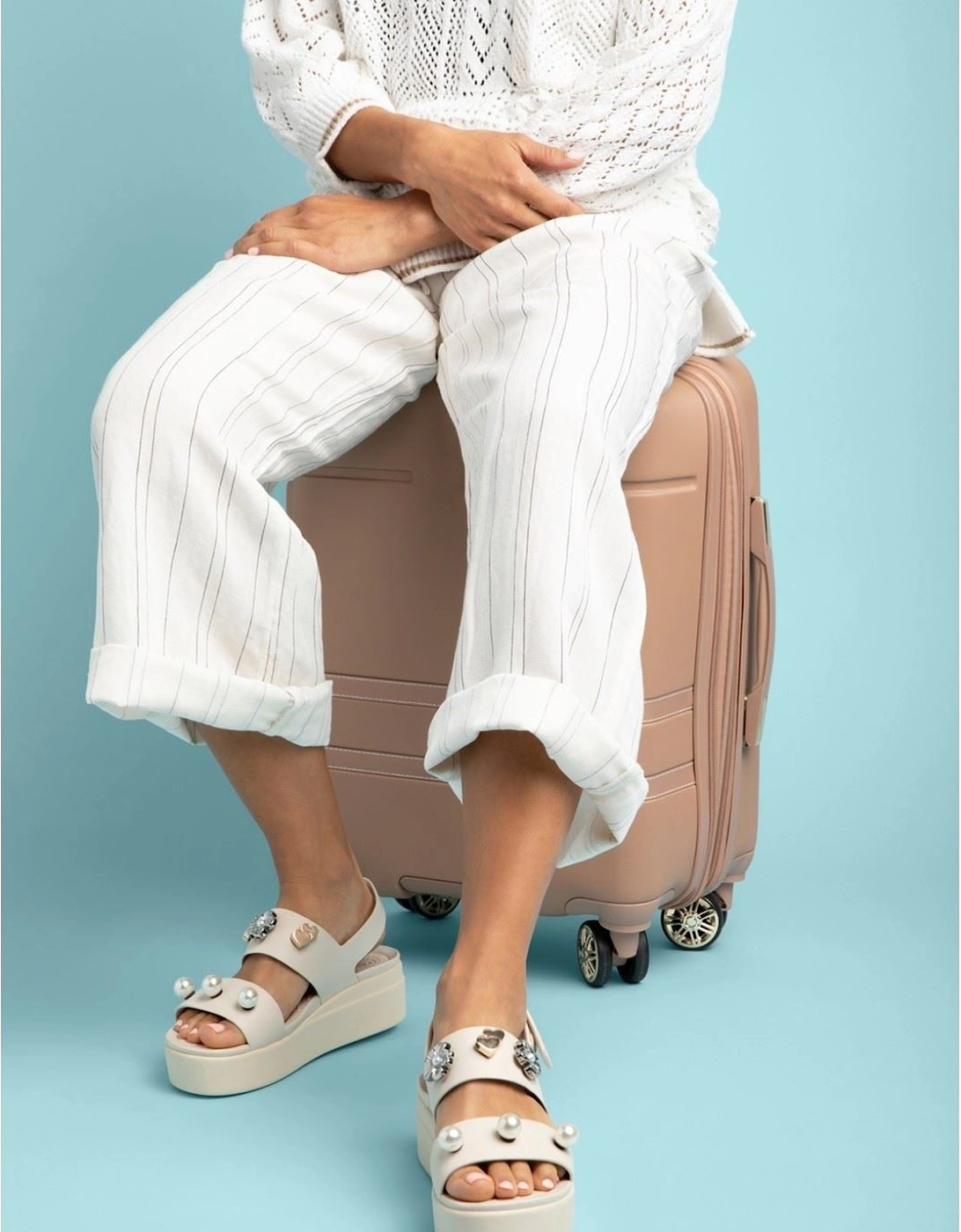 Brooklyn 4U Thermoplastic Women's Stucco Sandals