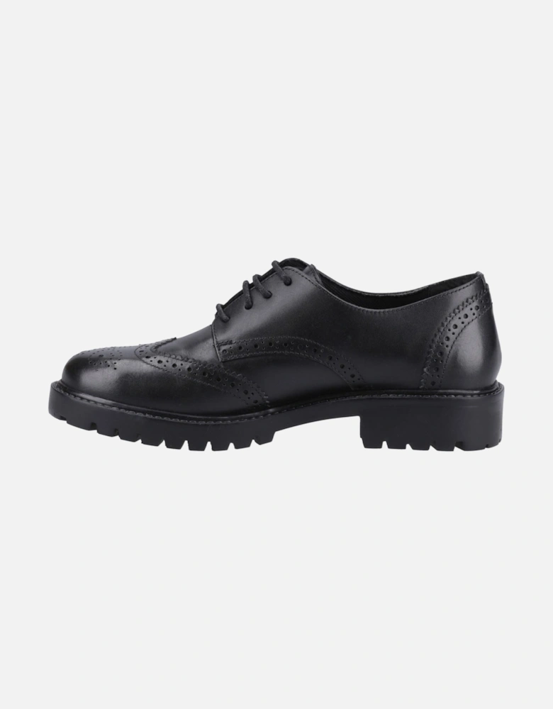 Athena Junior Leather Girls's Black Brogues