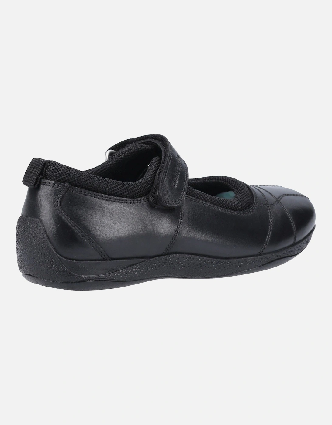 Clara Senior Leather Girls's Black Shoes