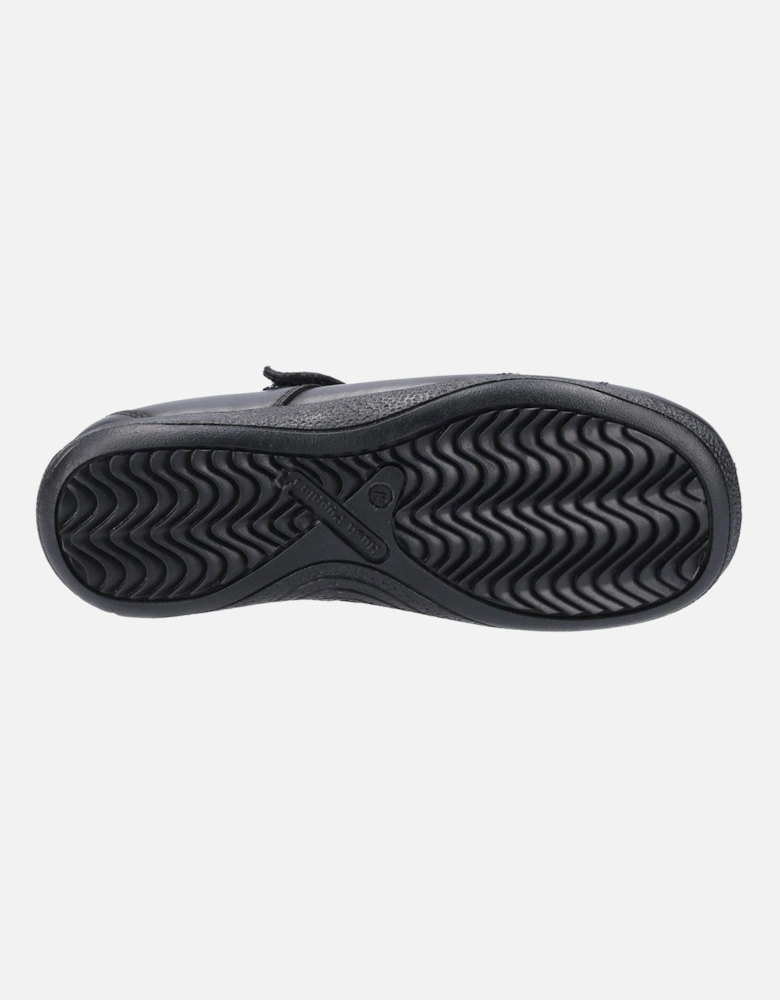 Clara Senior Leather Girls's Black Shoes