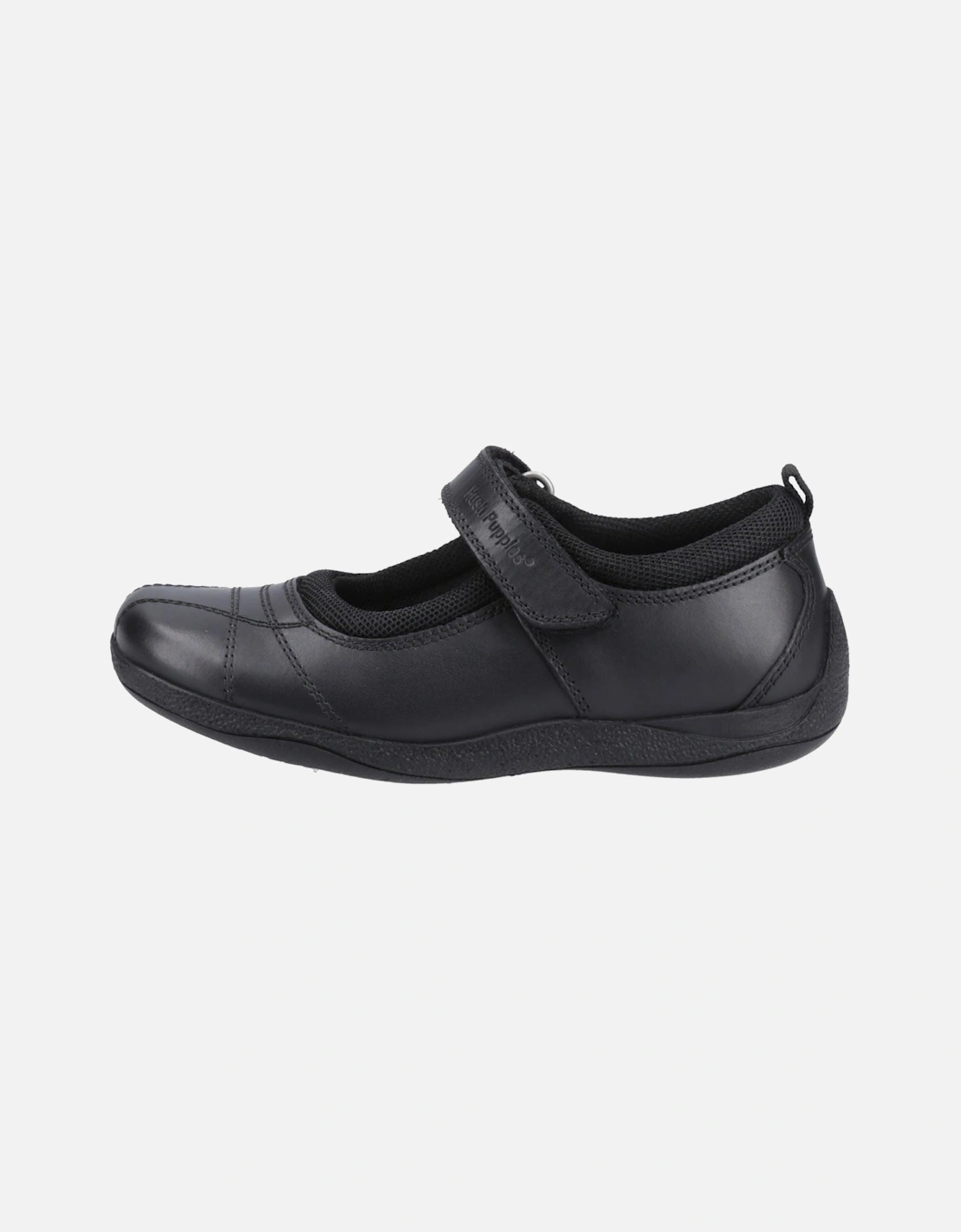 Clara Junior Leather Girls's Black Shoes