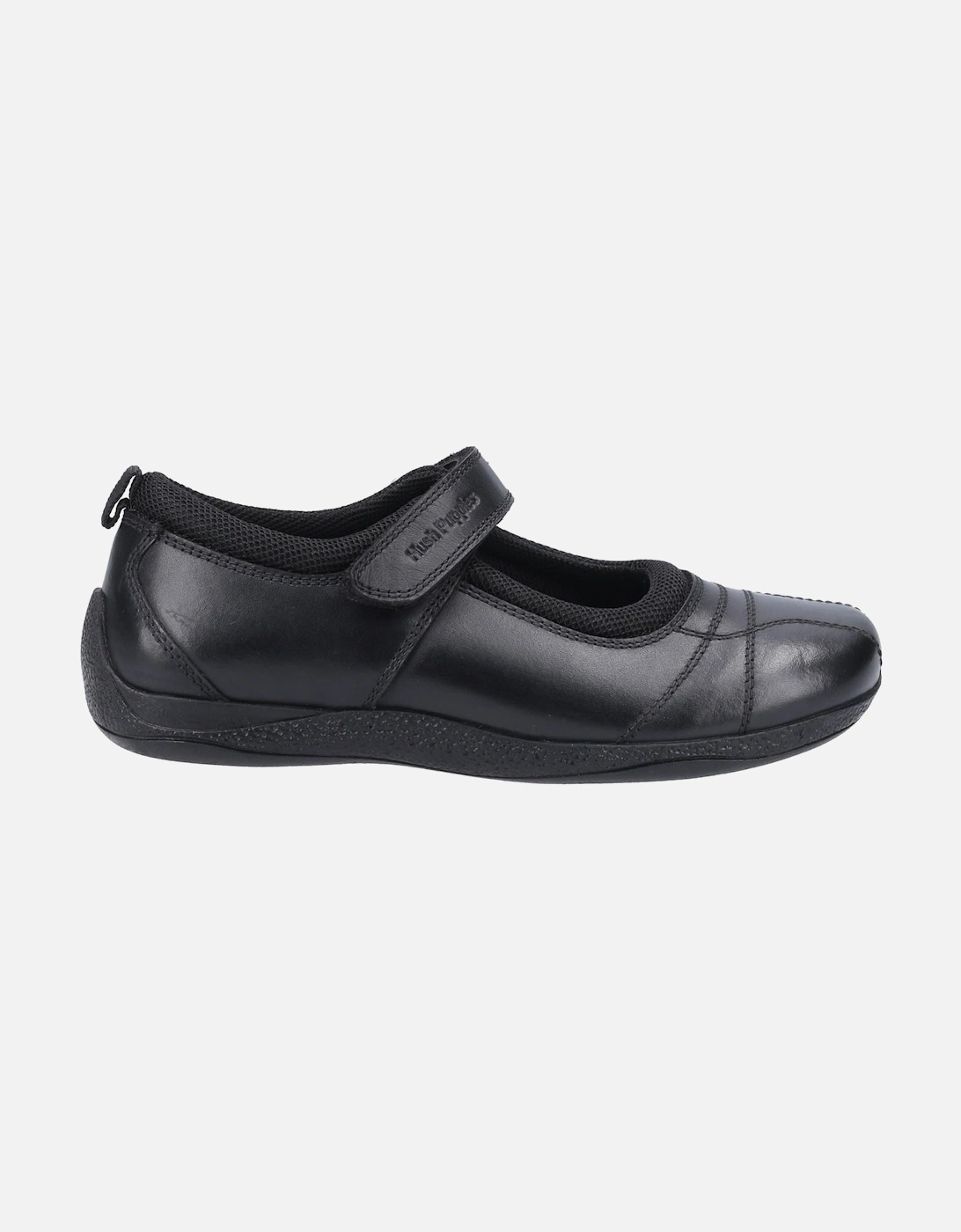 Clara Senior Leather Girls's Black Shoes
