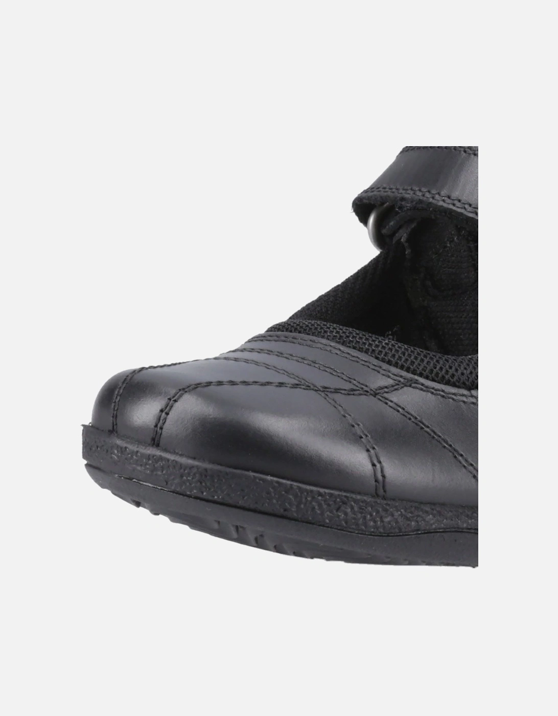Clara Junior Leather Girls's Black Shoes
