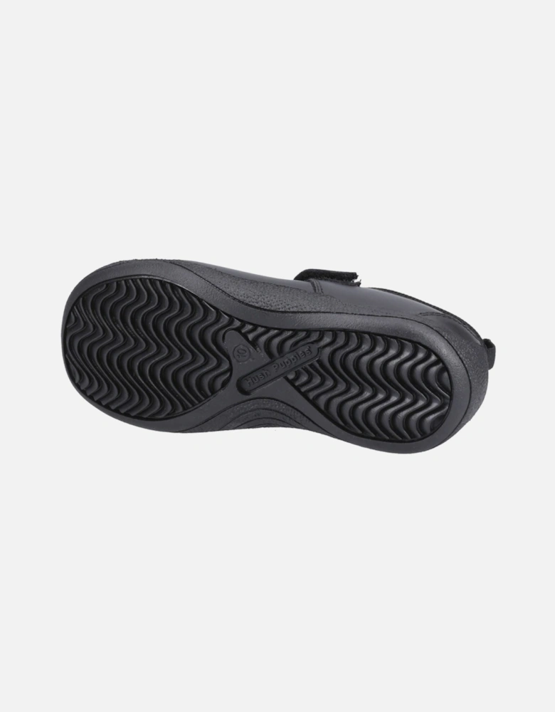 Clara Junior Leather Girls's Black Shoes