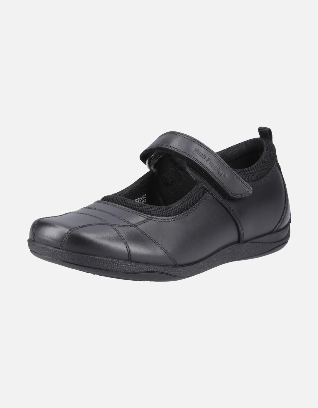 Clara Senior Leather Girls's Black Shoes