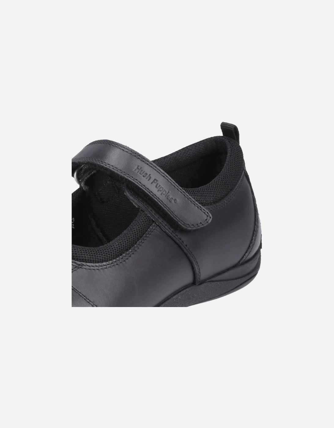 Clara Senior Leather Girls's Black Shoes