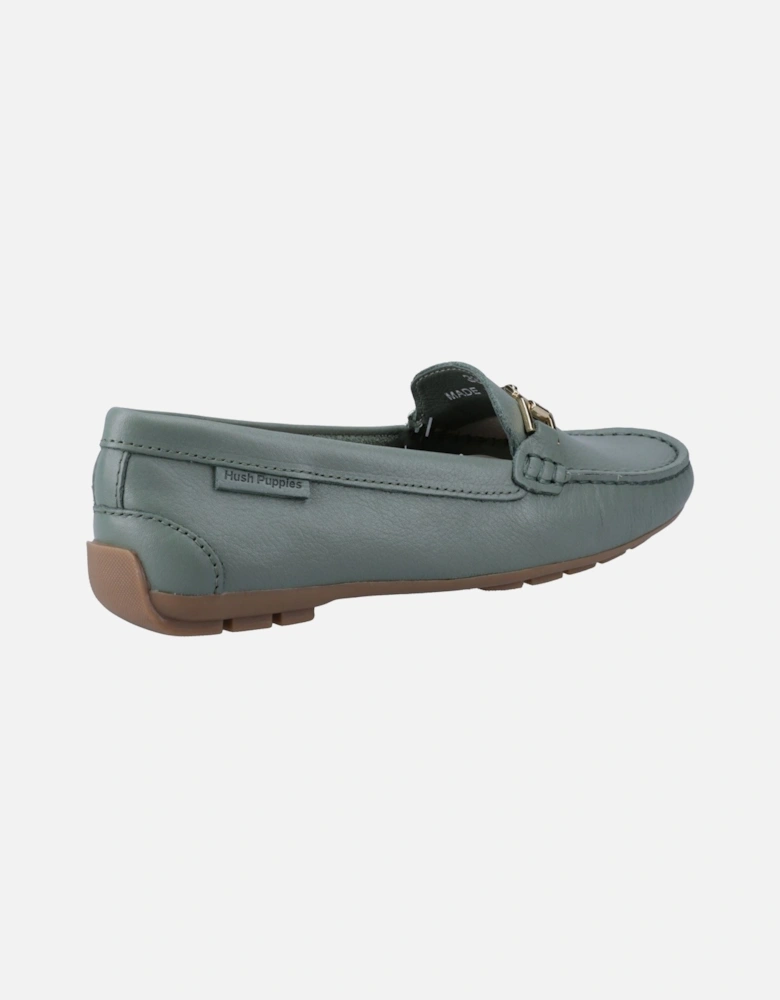 Eleanor Leather Women's Sage Loafers