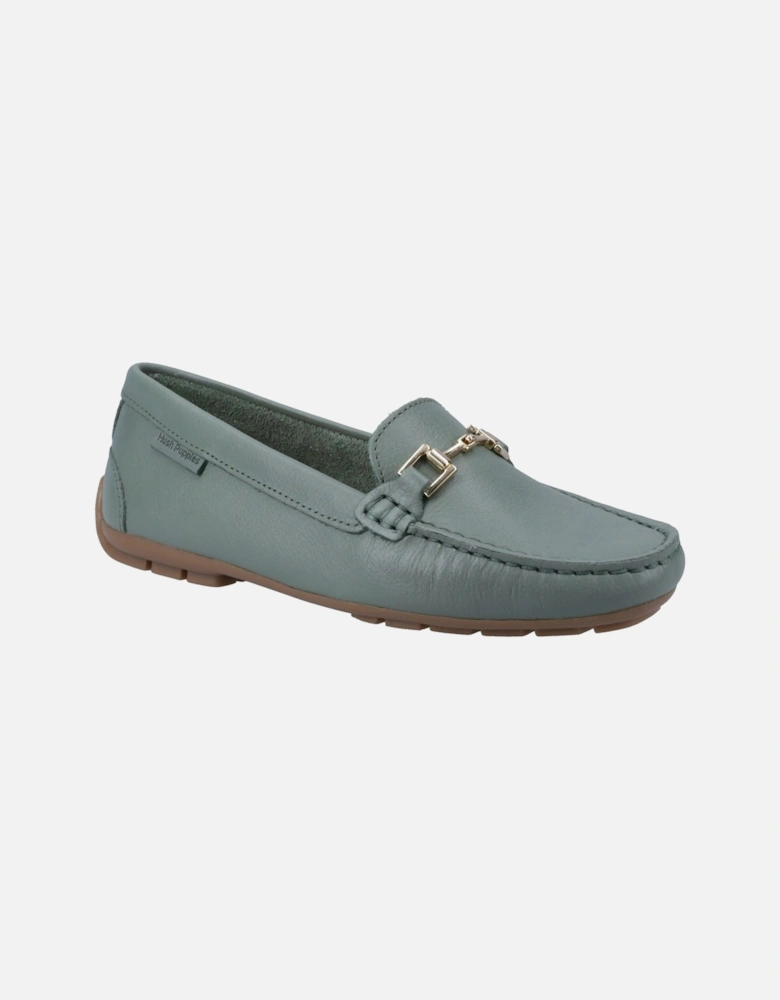Eleanor Leather Women's Sage Loafers
