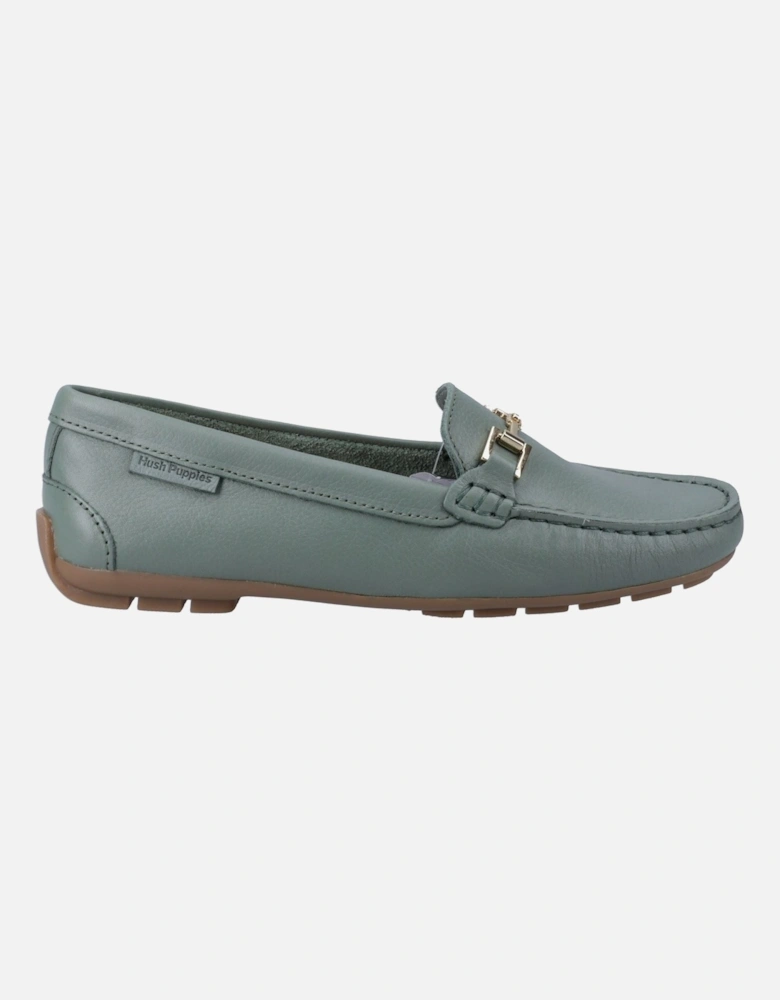 Eleanor Leather Women's Sage Loafers