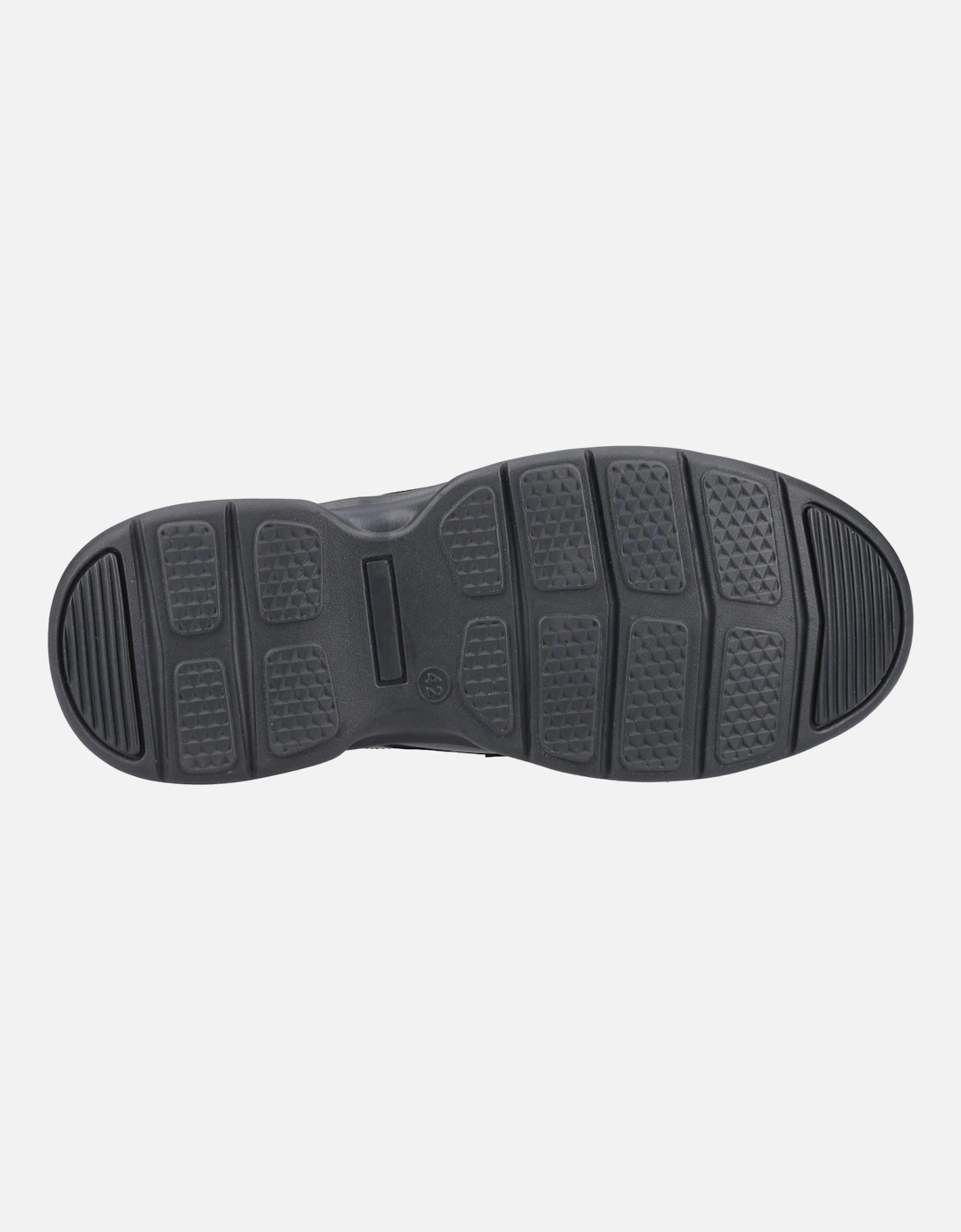 Hugh Leather Men's Black Lace-Up Shoes