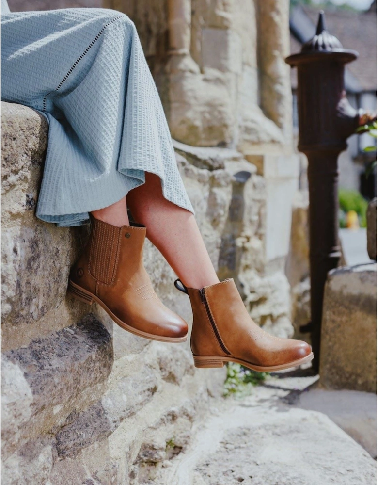 Didbrook Leather Women's Tan Boots