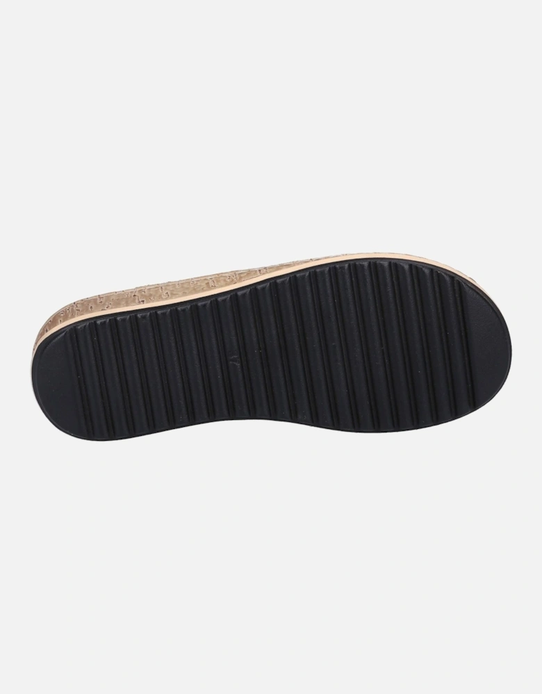 Elissa Toepost Suede Women's Navy Sandals