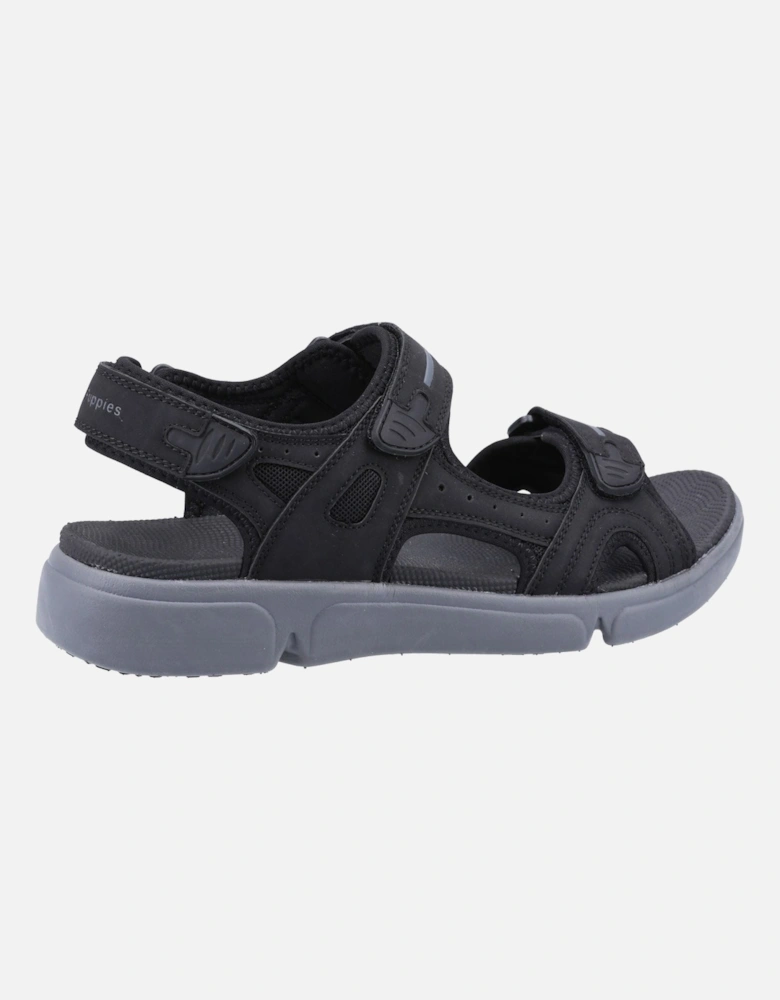 Castro Polyurethane Men's Black Sandals