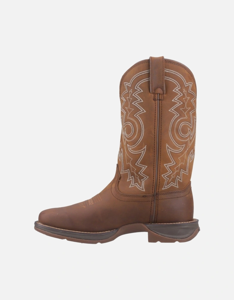 Rebel Pro Leather Men's Flaxen Brown Boots