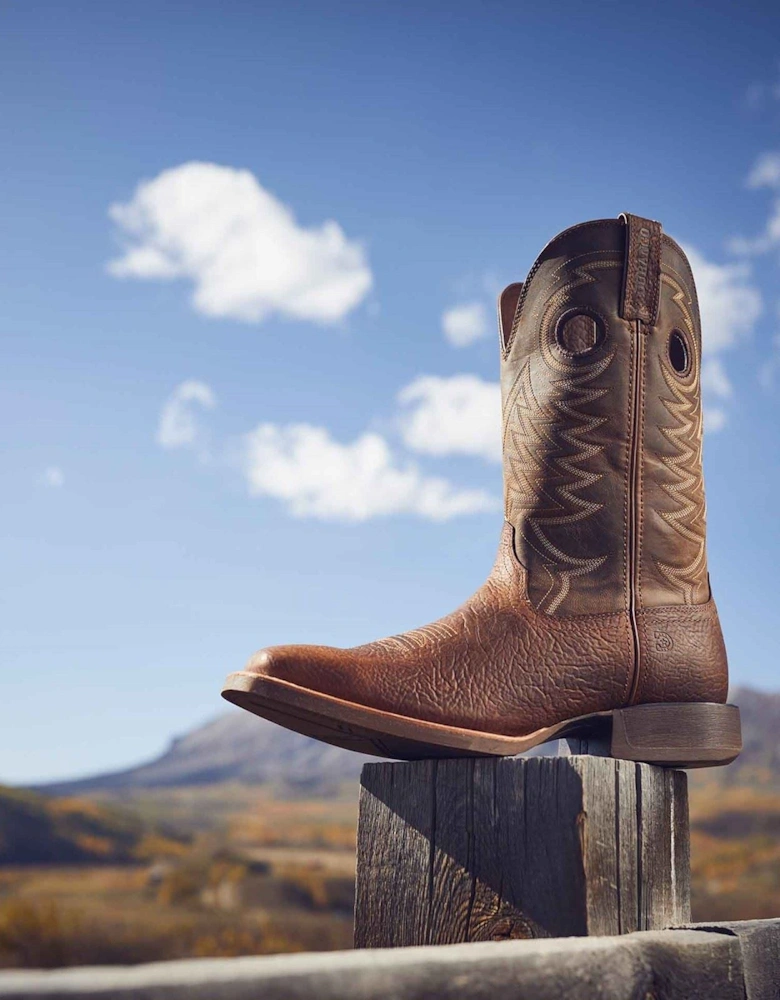 Rebel Pro Leather Men's Flaxen Brown Boots