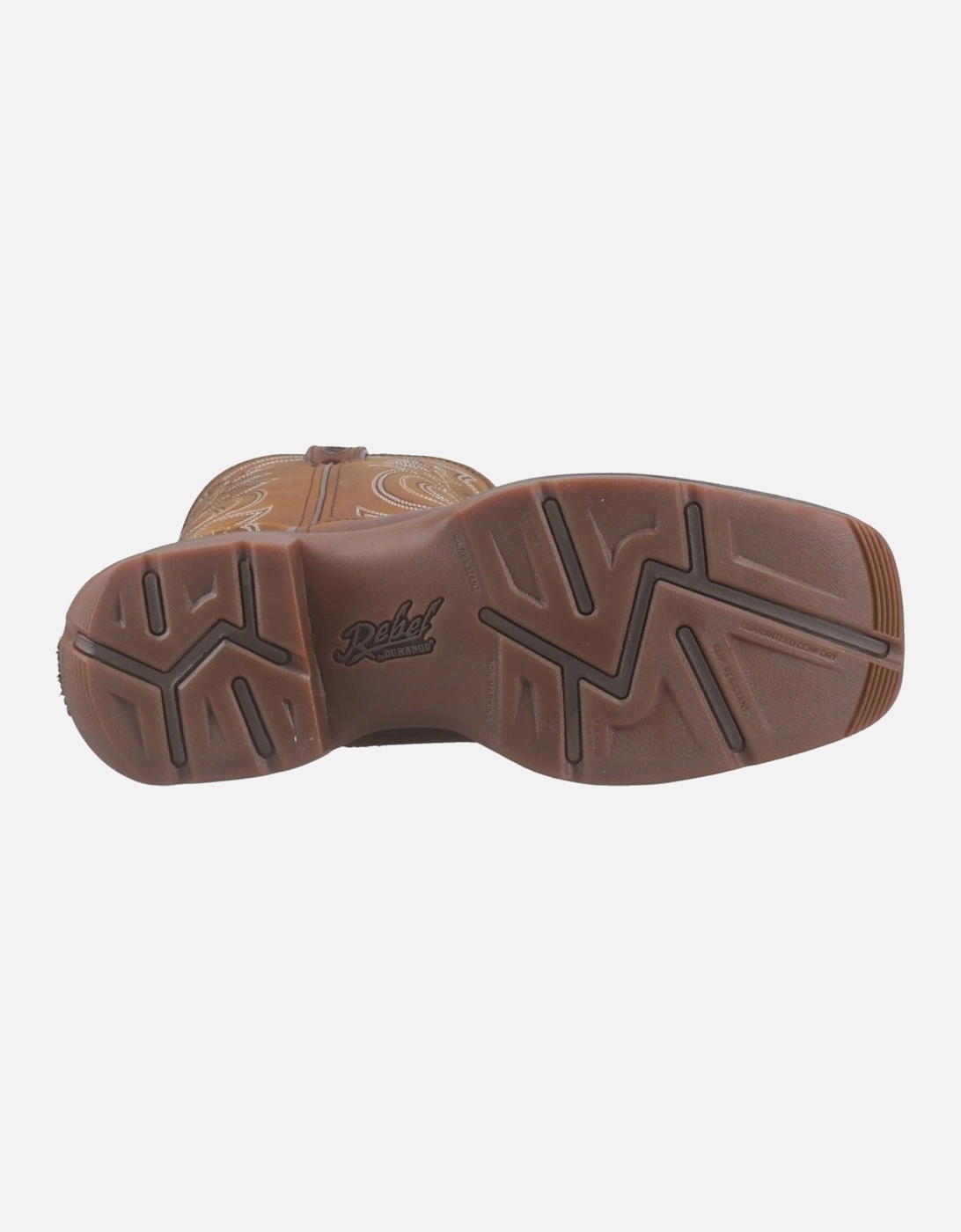 Rebel Pro Leather Men's Flaxen Brown Boots