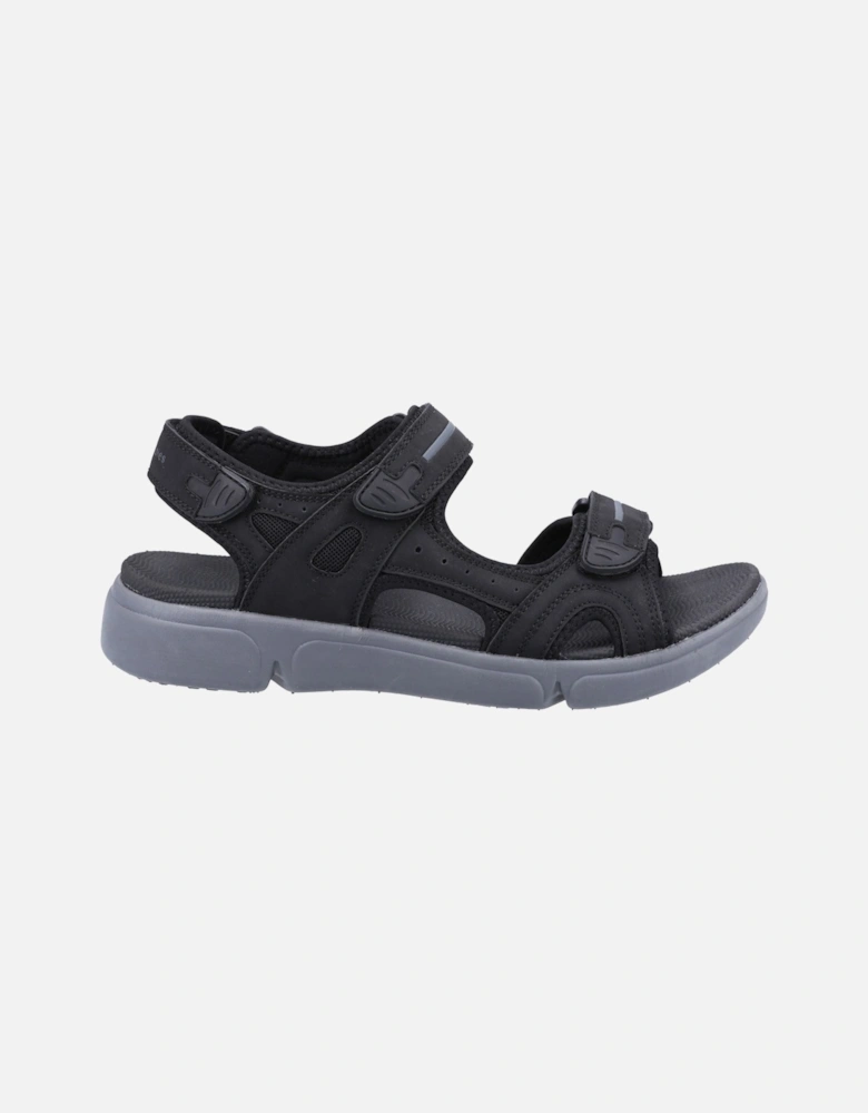 Castro Polyurethane Men's Black Sandals