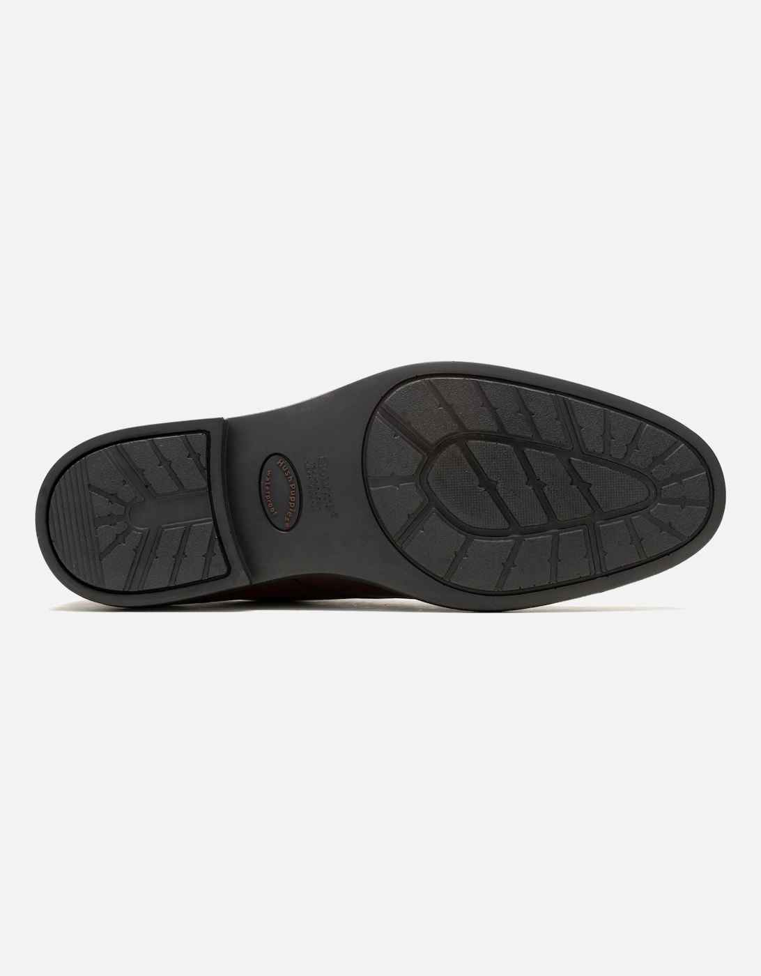 Banker Leather Men's Brown Lace-Up Shoes