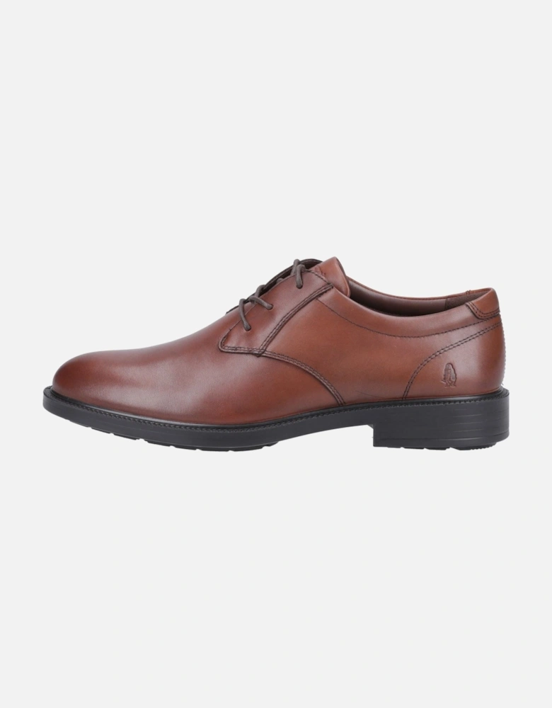 Banker Leather Men's Brown Lace-Up Shoes