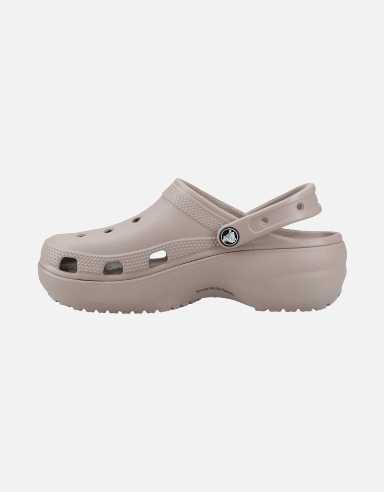 Classic Platform Clog Women's Taupe Clogs
