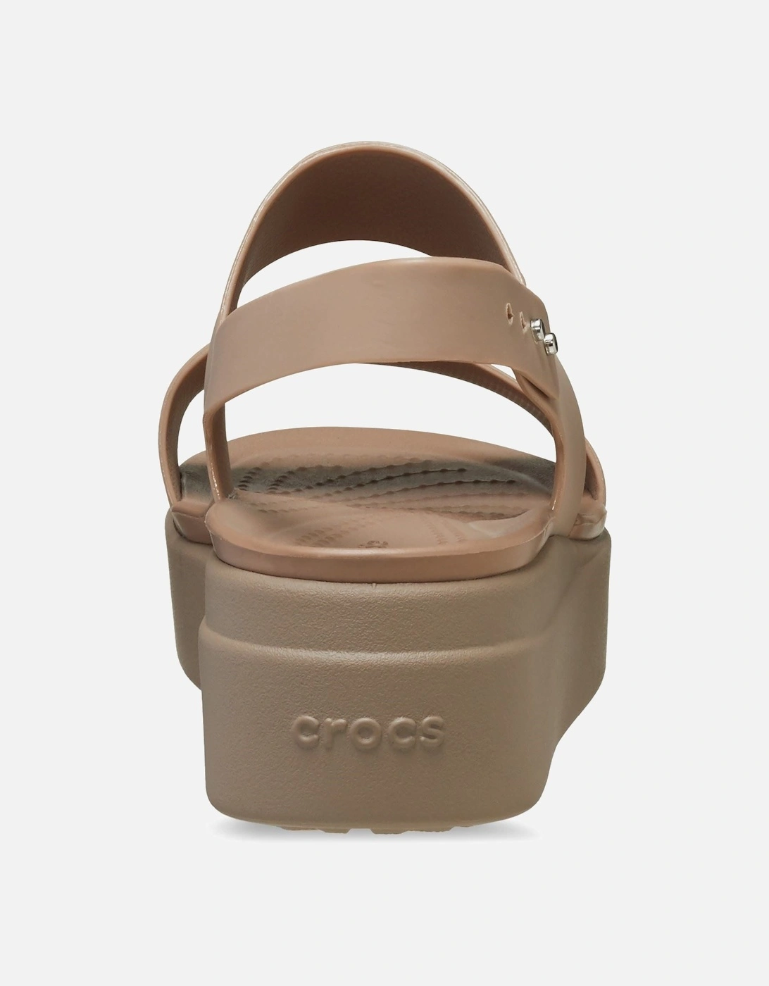 Brooklyn Low Wedge Thermoplastic Women's Latte/Mushroom Sandals