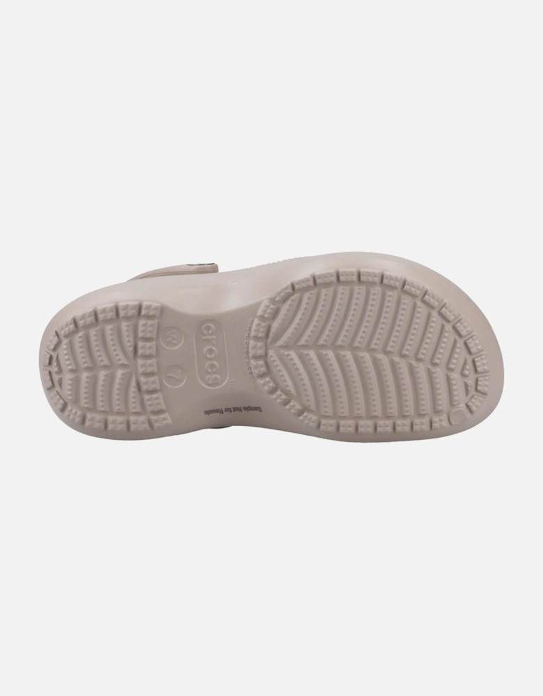 Classic Platform Clog Women's Taupe Clogs