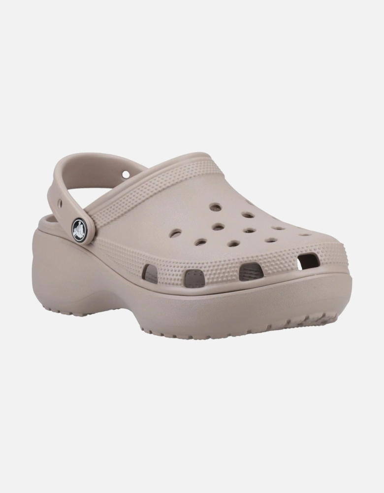Classic Platform Clog Women's Taupe Clogs