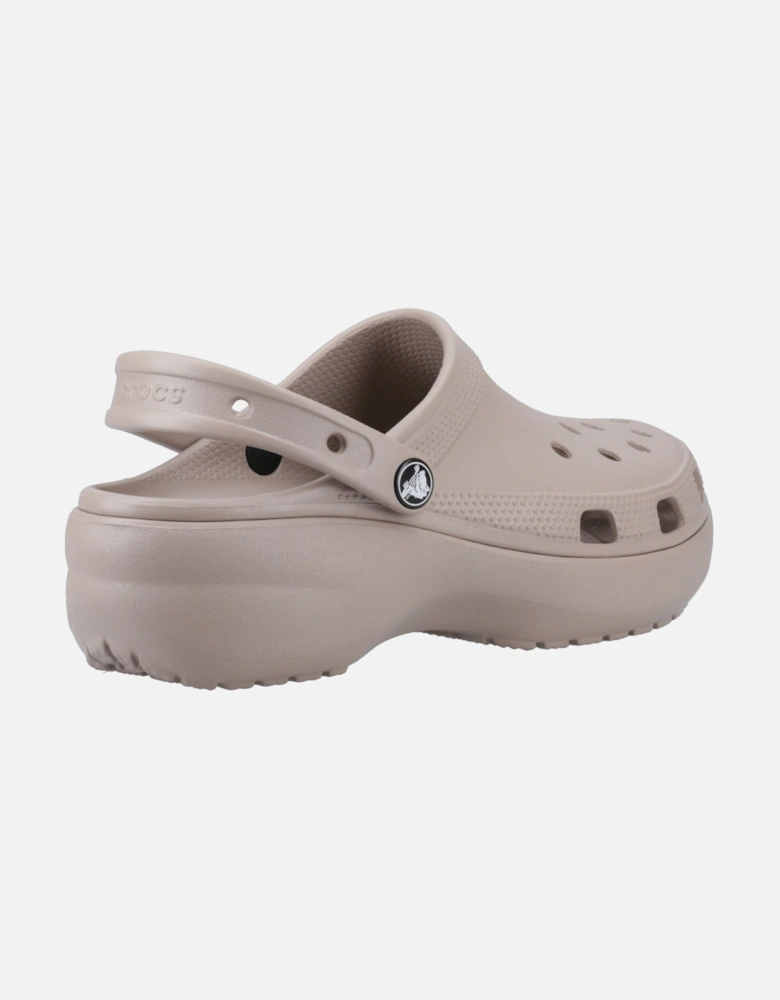 Classic Platform Clog Women's Taupe Clogs