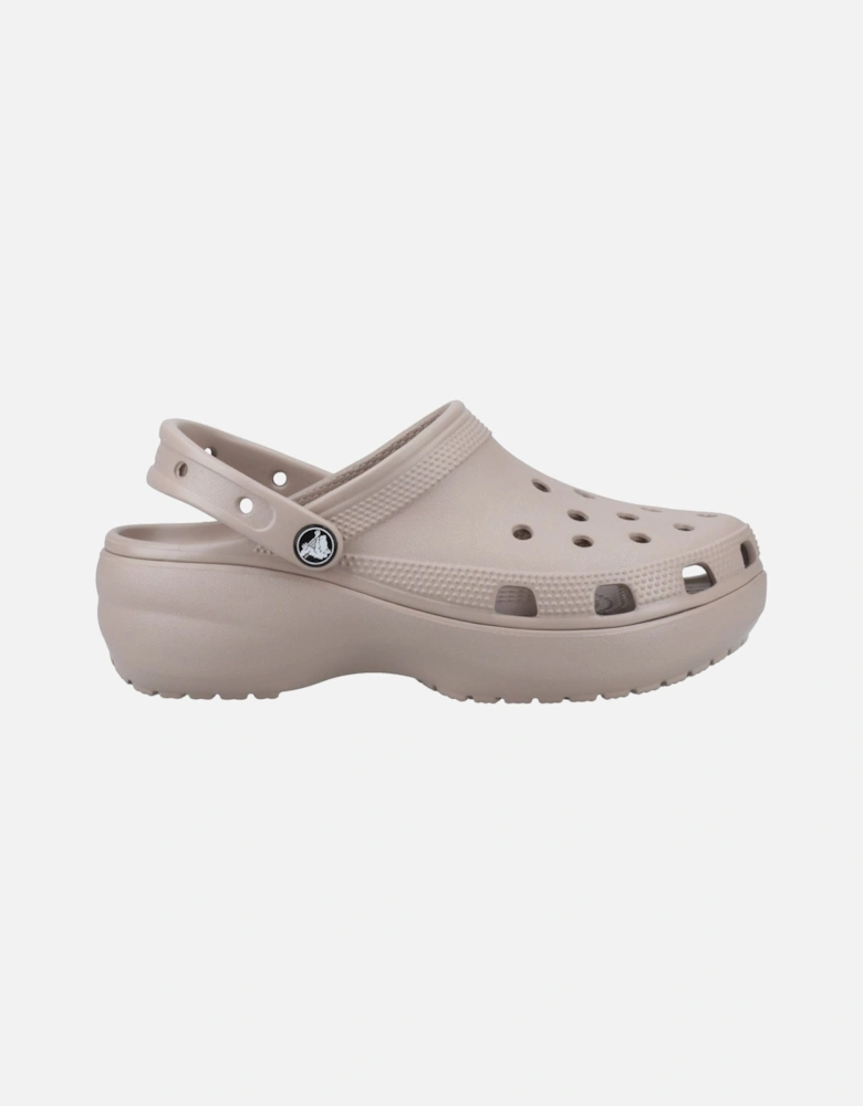 Classic Platform Clog Women's Taupe Clogs