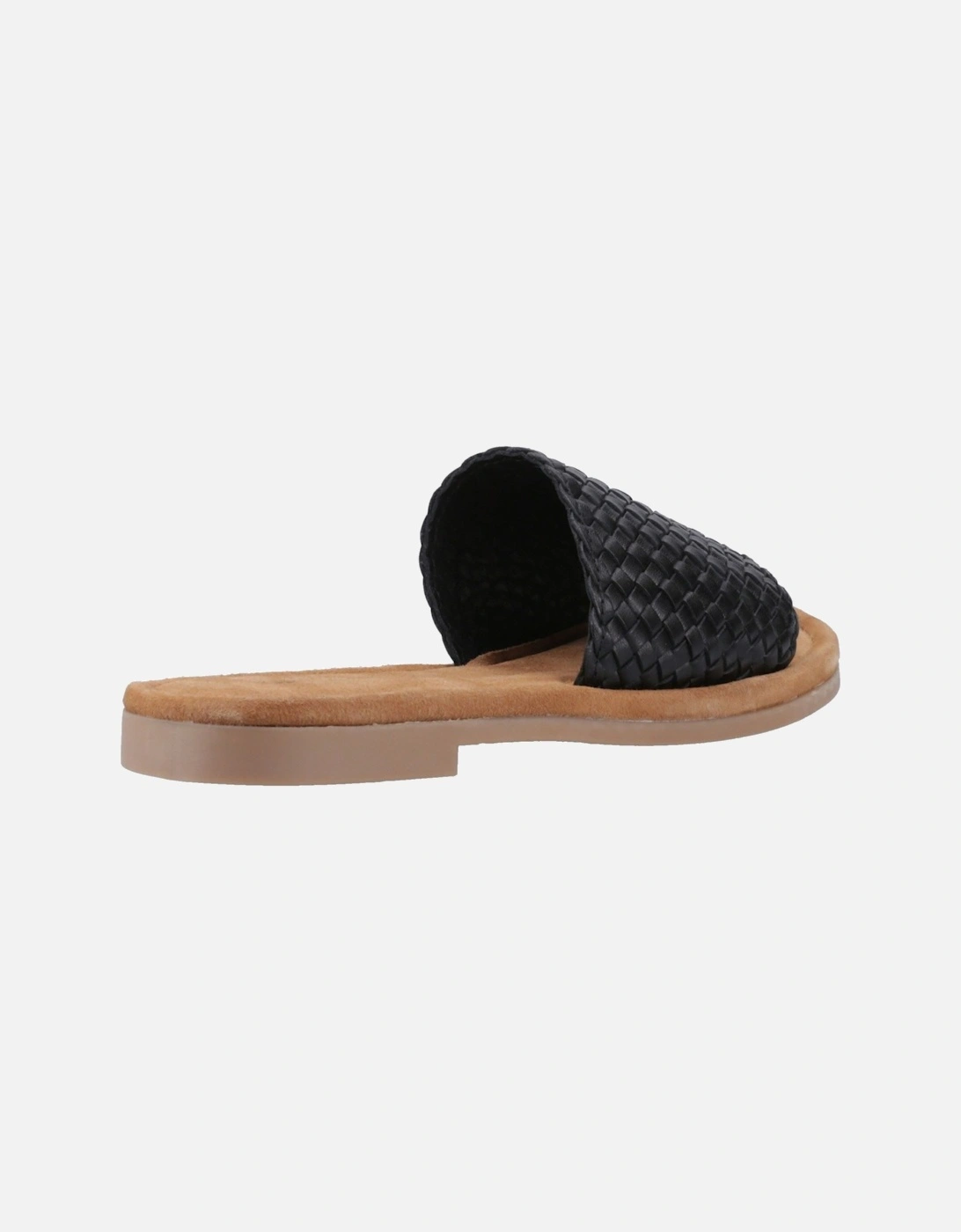 Hetty Slide Leather Women's Black Sandals