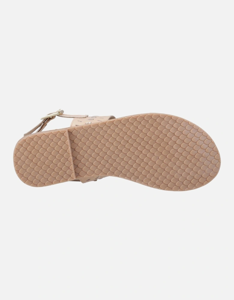 Hadley Leather Women's Nude Sandals