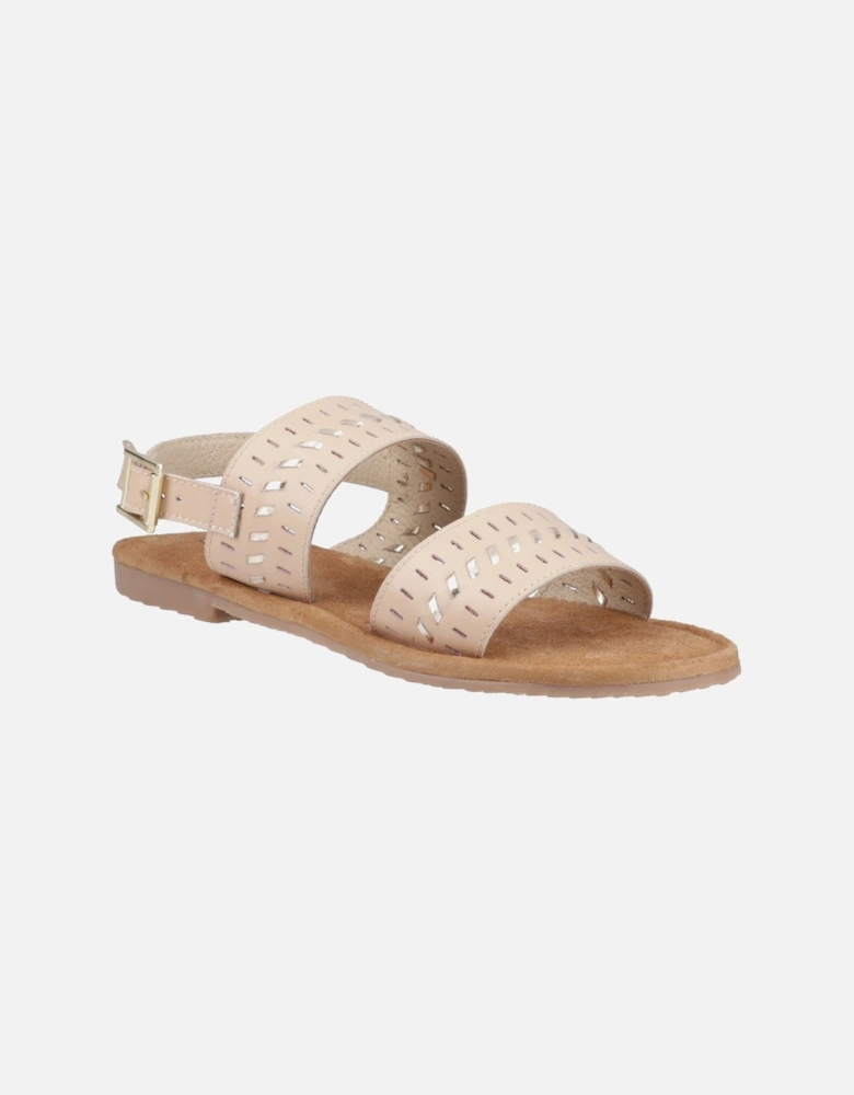 Hadley Leather Women's Nude Sandals