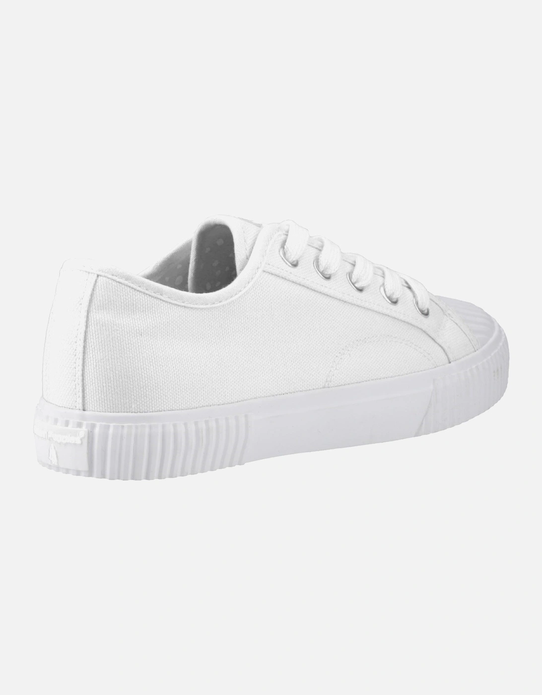 Freya Canvas Textile Women's White Trainers