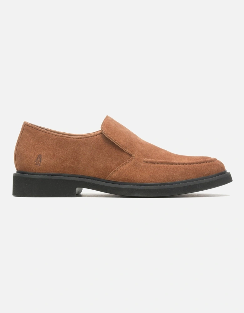 Earl Slip On Suede Men's Chestnut Loafers