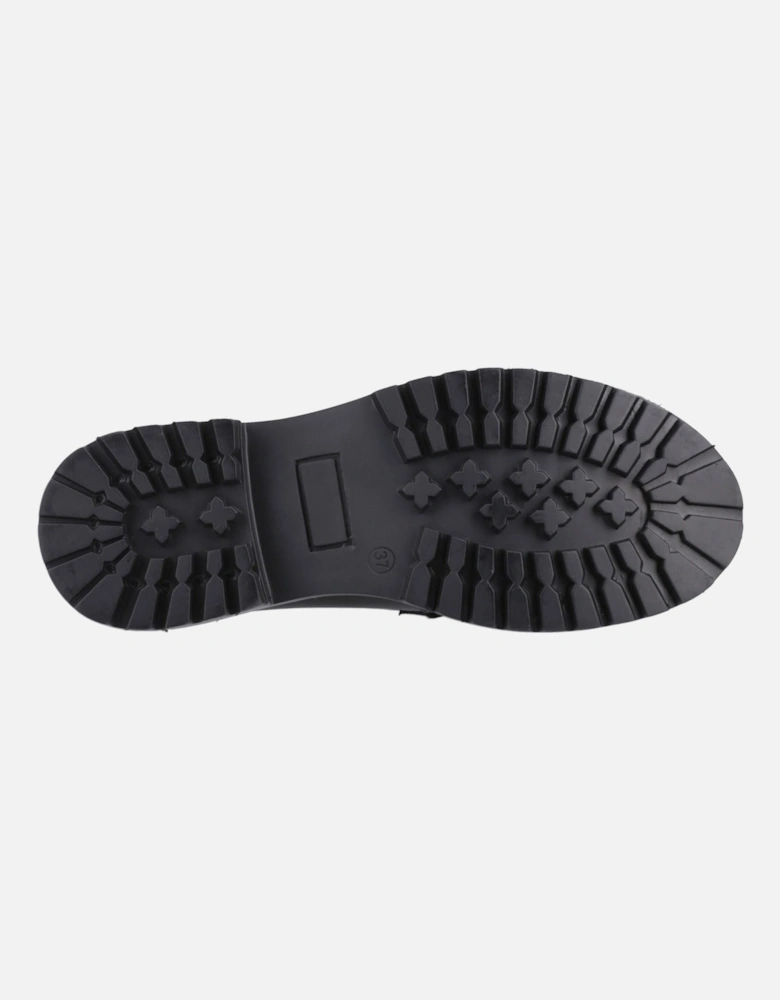 Abigail Junior Leather Girls's Black Loafers