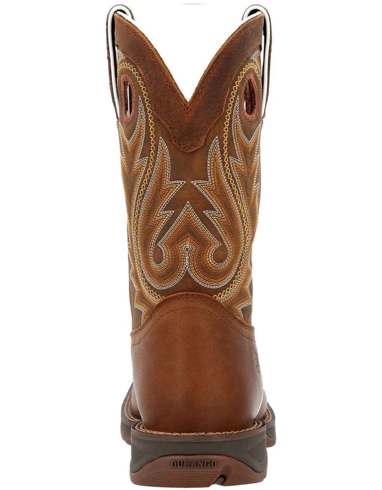 Rebel Leather Men's Saddle Brown Boots