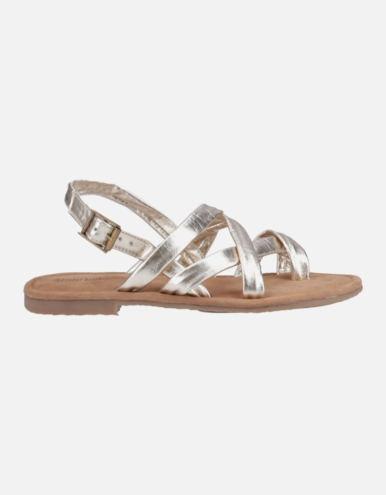Hope Leather Women's Gold Sandals