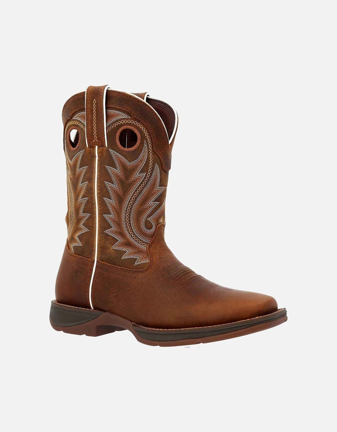 Rebel Leather Men's Saddle Brown Boots, 10 of 9