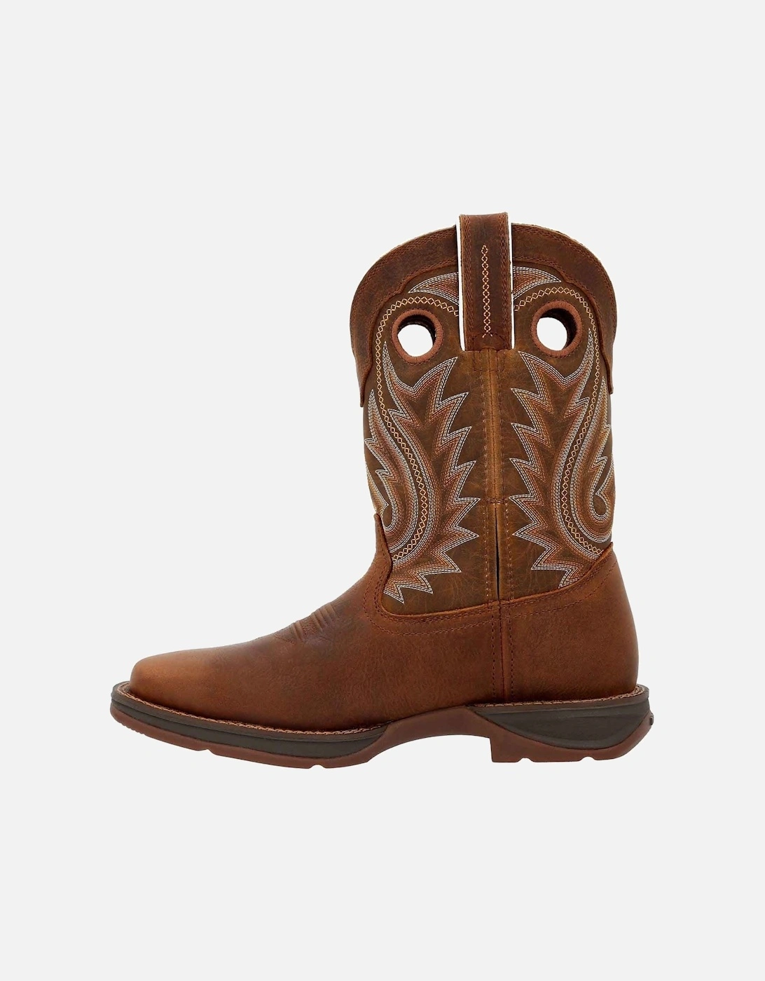 Rebel Leather Men's Saddle Brown Boots