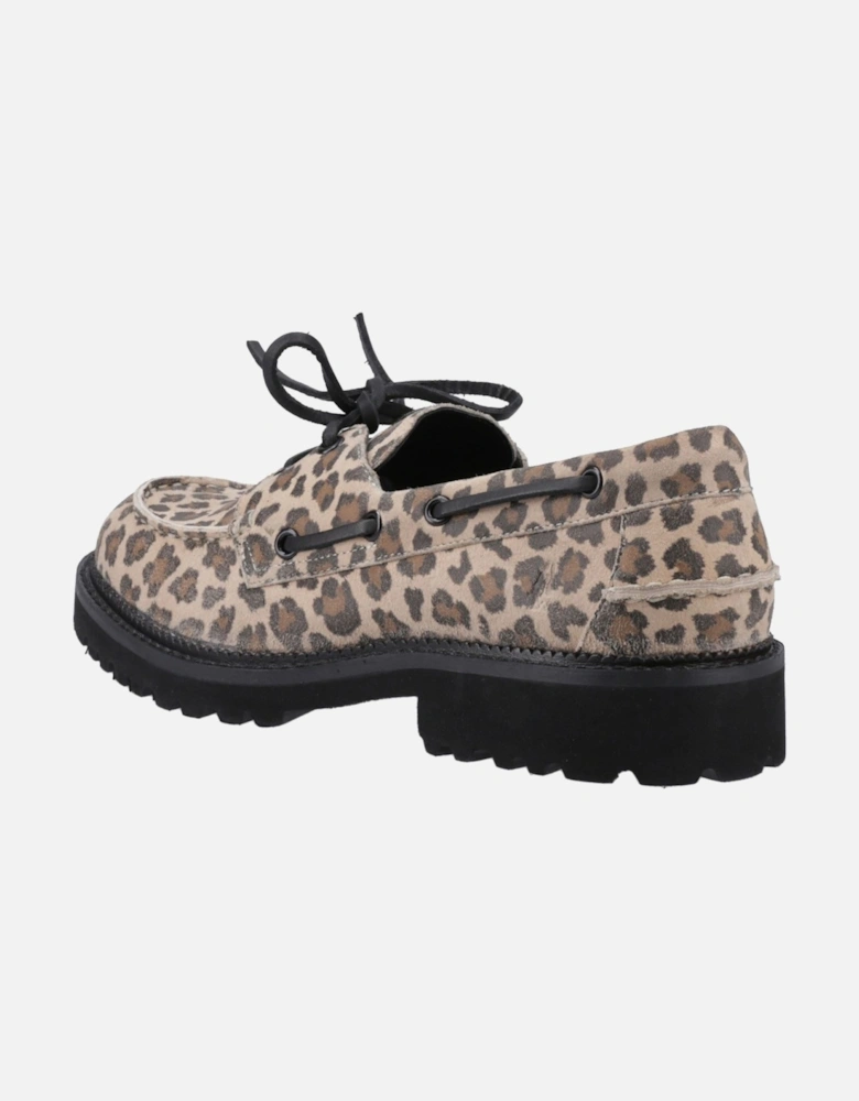 Geri Suede Women's Leopard Loafers