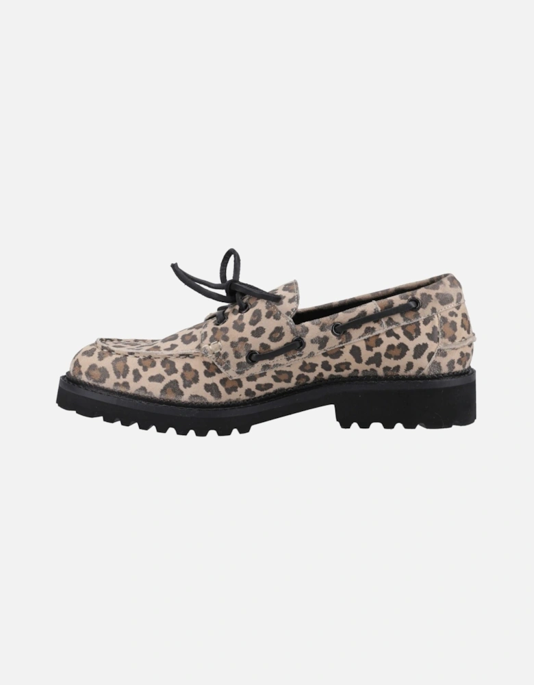 Geri Suede Women's Leopard Loafers