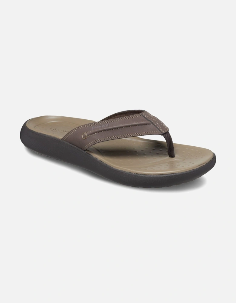 Yukon Vista II Polyurethane Men's Espresso Flip Flops