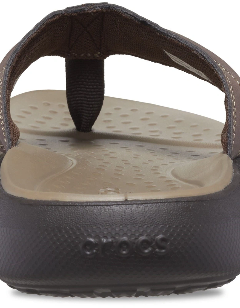 Yukon Vista II Polyurethane Men's Espresso Flip Flops