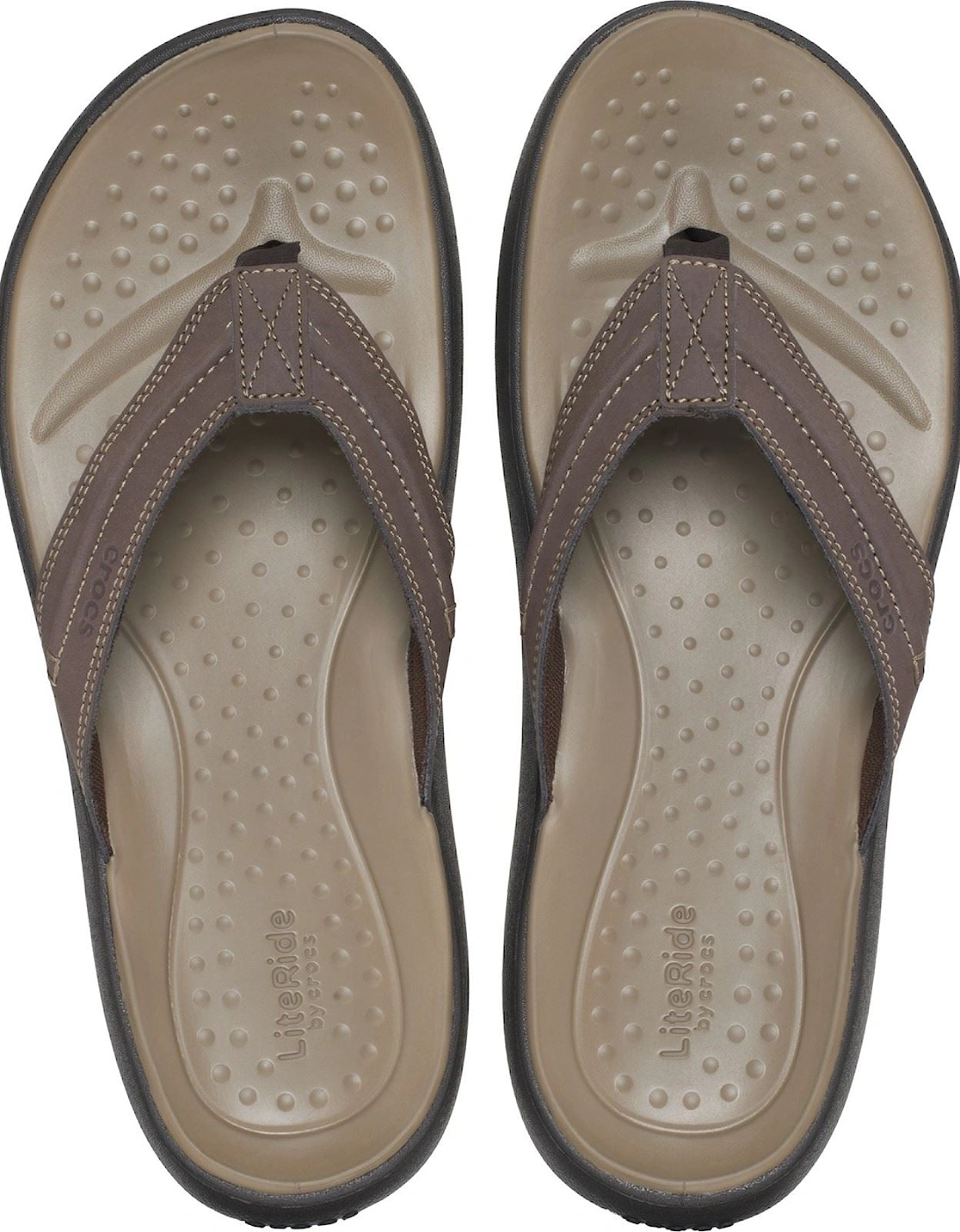 Yukon Vista II Polyurethane Men's Espresso Flip Flops