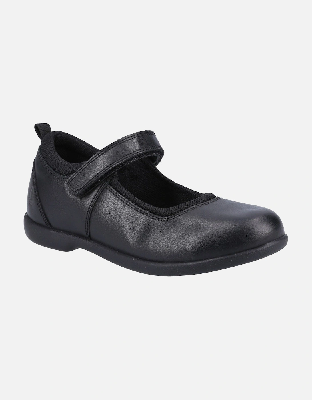 Bianca SNR Leather Girls's Black Shoes, 7 of 6