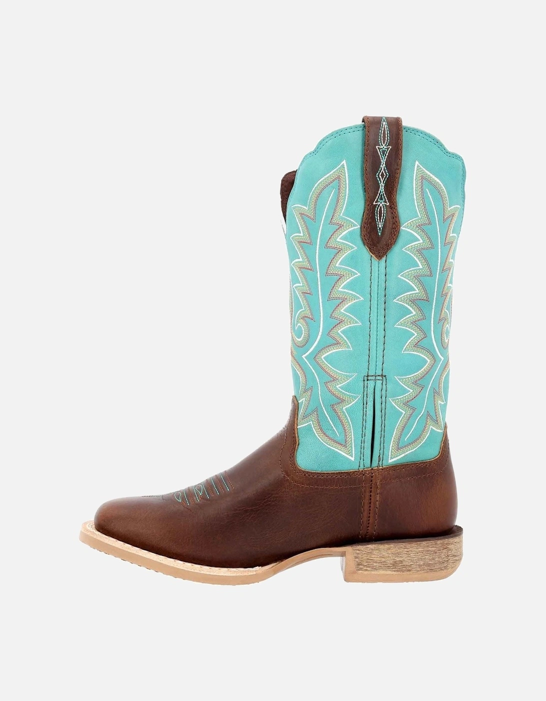 Lady Rebel Pro Leather Women's Bay Brown/Arctic Blue Boots