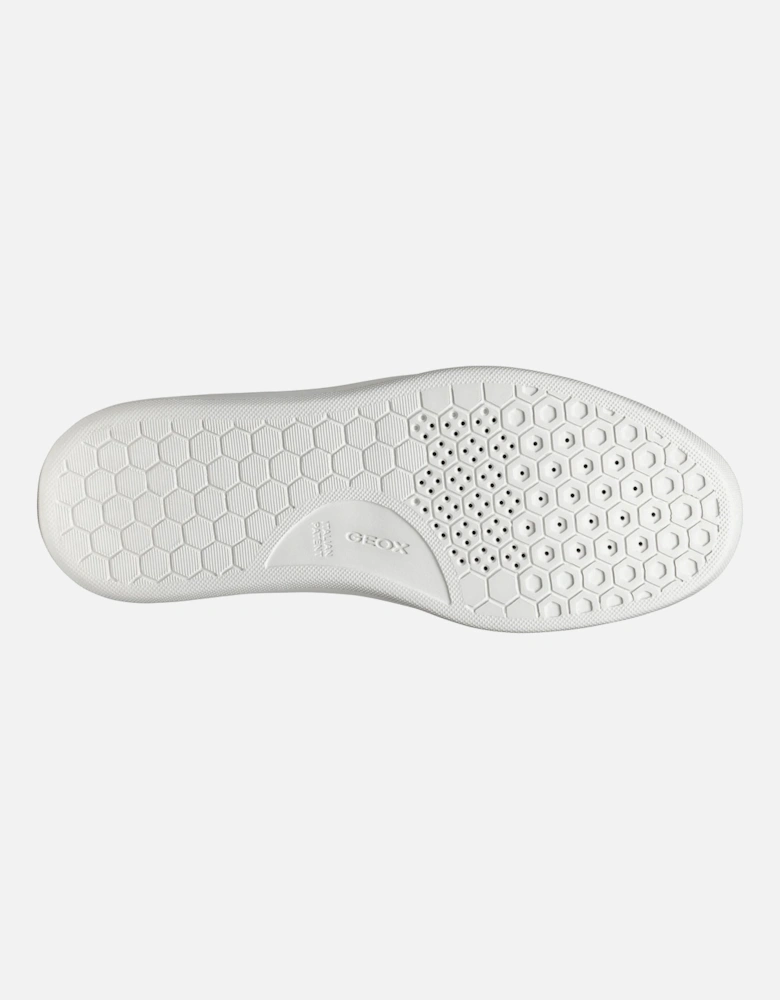U DEIVEN Leather/Suede Men's Sand/White Trainers
