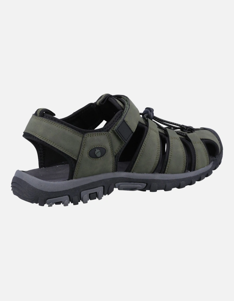 Furze Polyurethane Men's Khaki Sandals