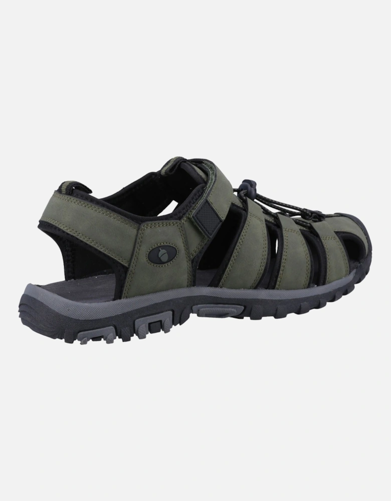 Furze Polyurethane Men's Khaki Sandals